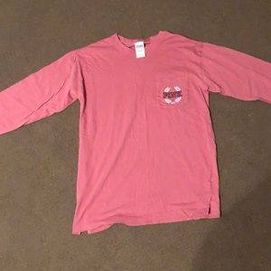 Pink long sleeve made by pink